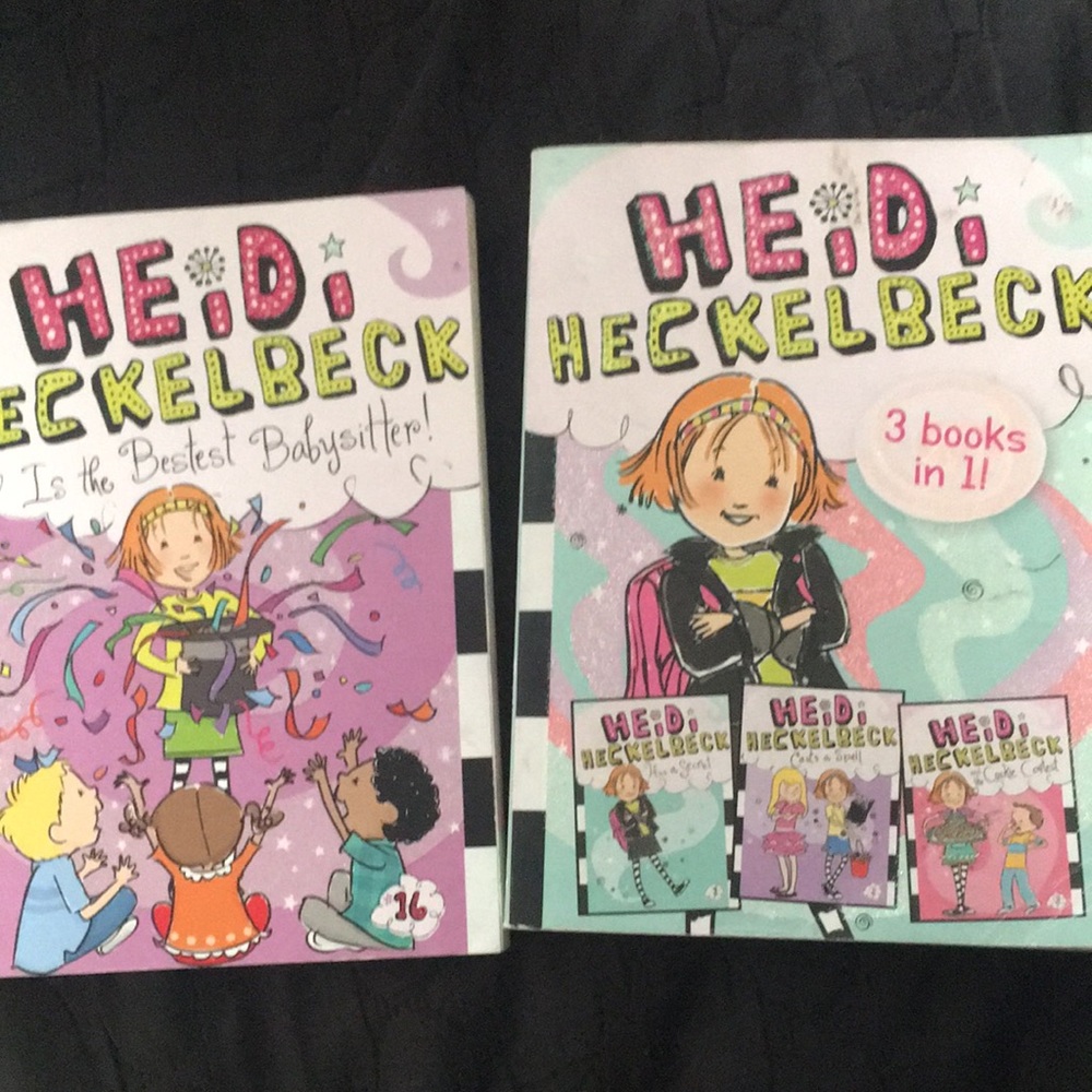 4 Heidi Heckelback books (in 2)